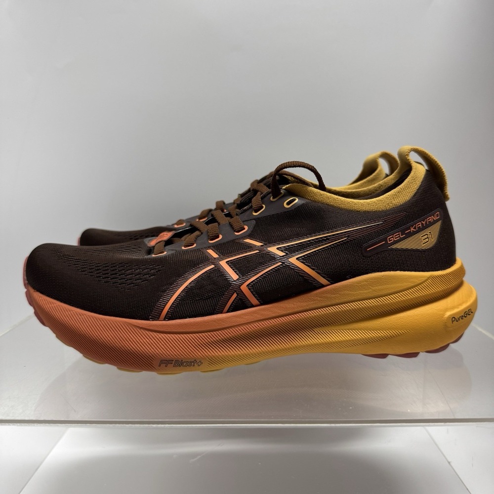 Asics GEL-KAYANO 31 Autumn Running Shoes Sneaker Brown 1012B797 Women's Size 9.5